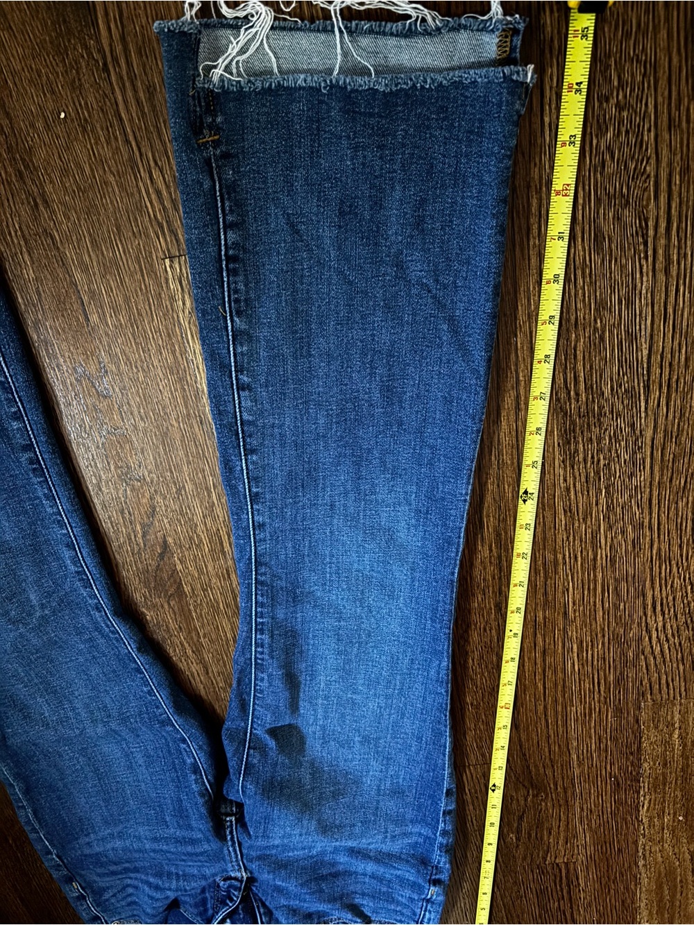 Loft kick crop jeans size 26 petite - Picture 7 of 7